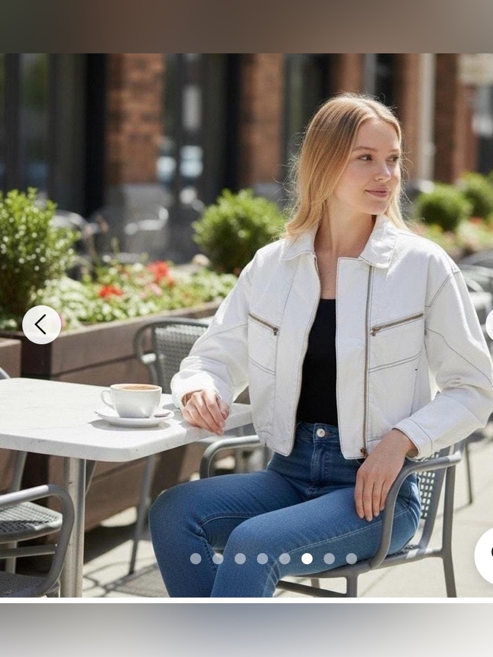 We the free urban cropped jacket. A collab with pilcro Anthropologie